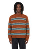 Maglia in lana a righe multicolor