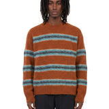 Maglia in lana a righe multicolor 