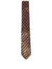 Cravatta con motivo a righe multicolor