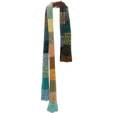 Sciarpa con design color-block multicolore 
