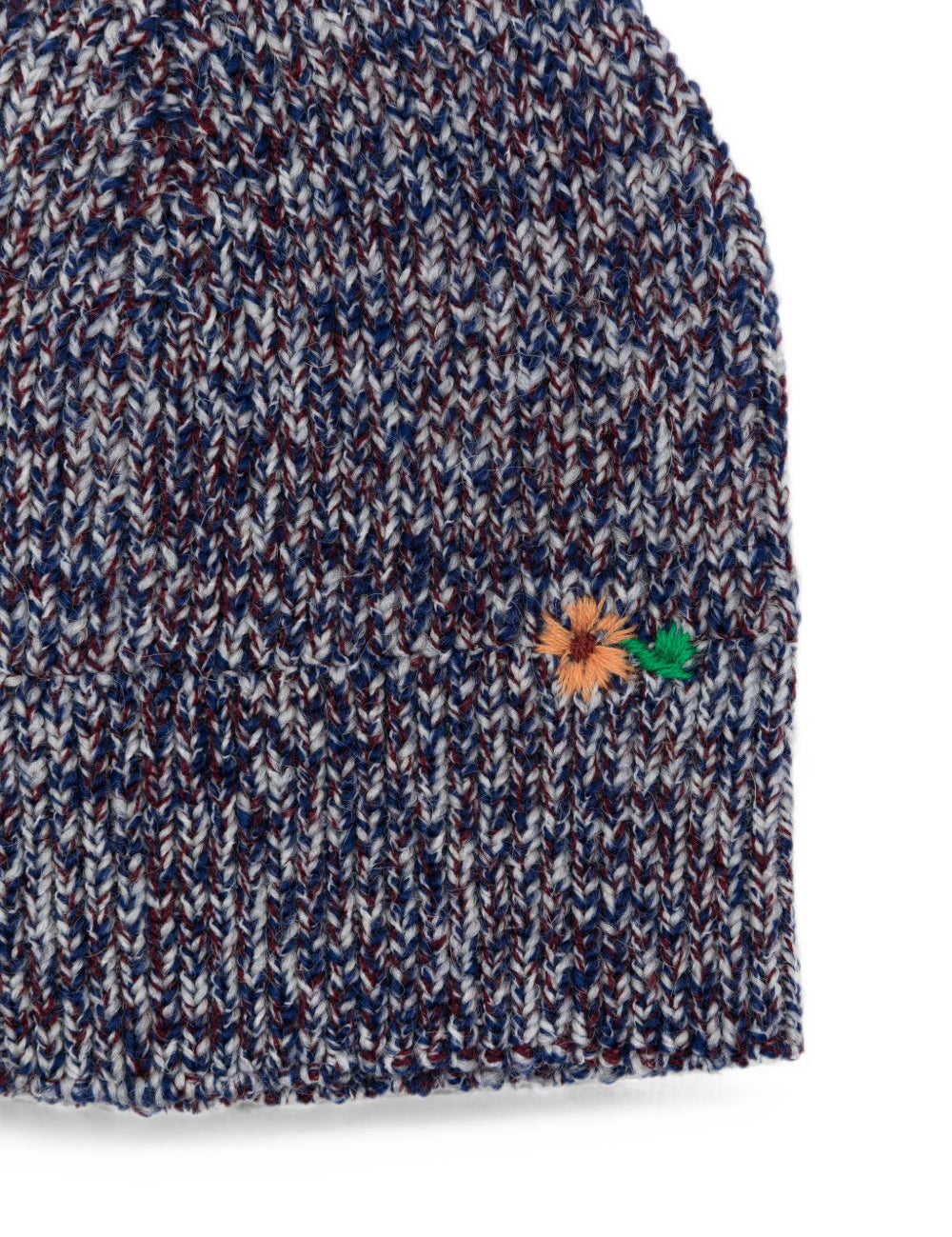 Cappello con ricamo Manar in blu 