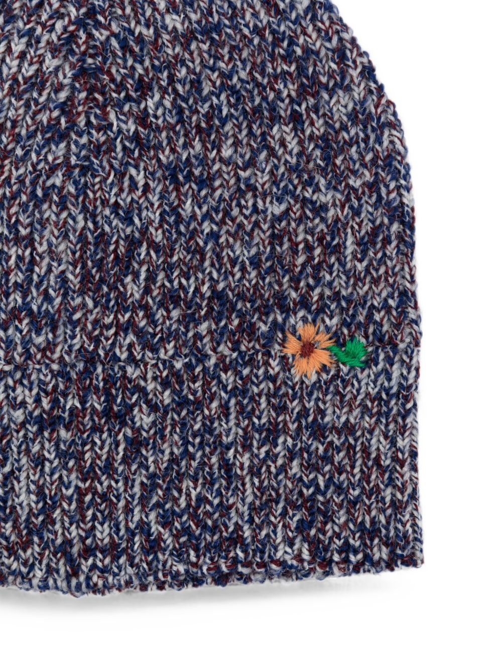 Cappello con ricamo Manar in blu 