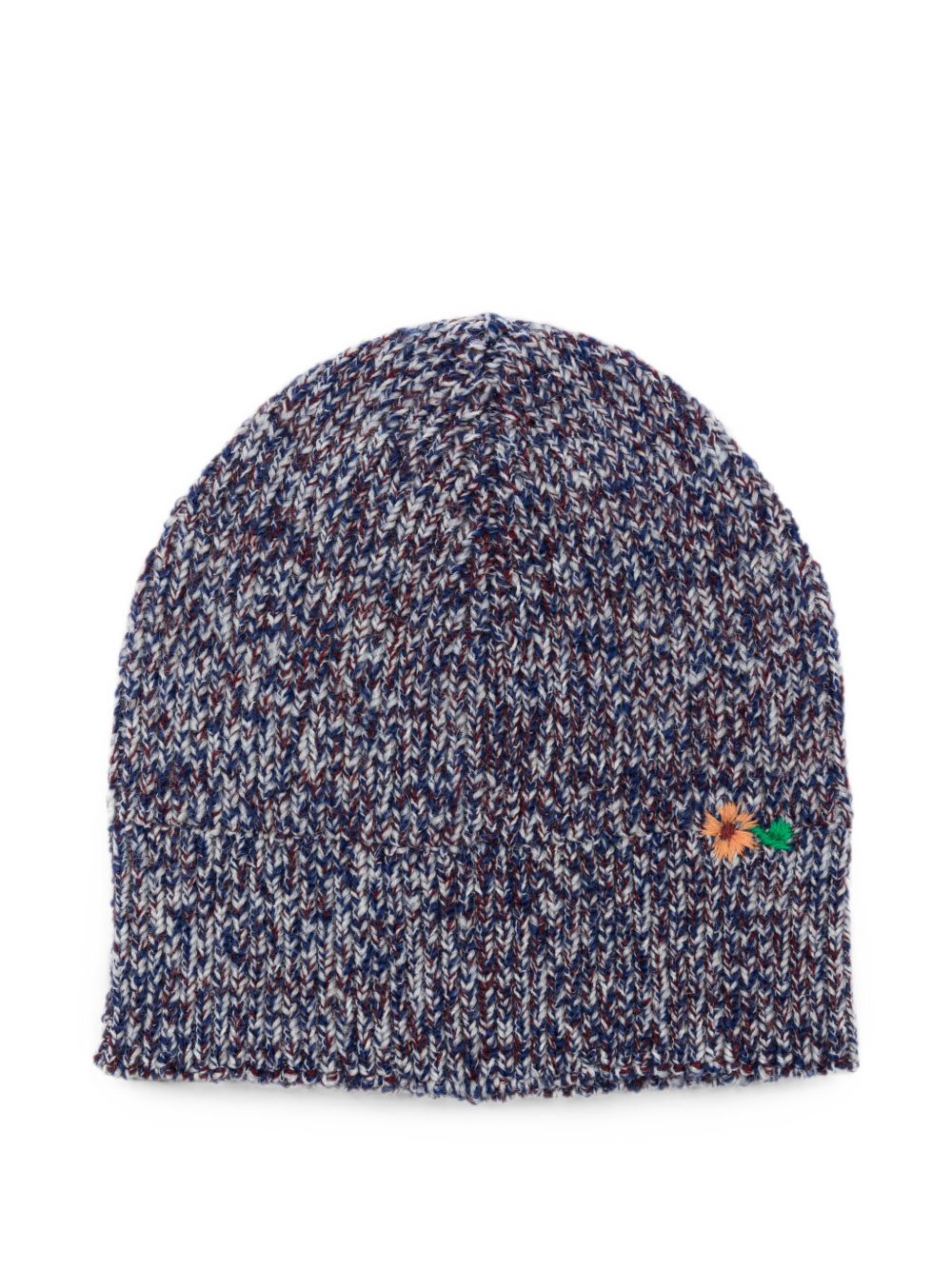 Cappello con ricamo Manar in blu 
