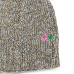 Cappello con ricamo manar in blu 