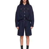 Giacca di jeans vesto in blu 