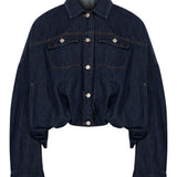 Giacca di jeans vesto in blu 