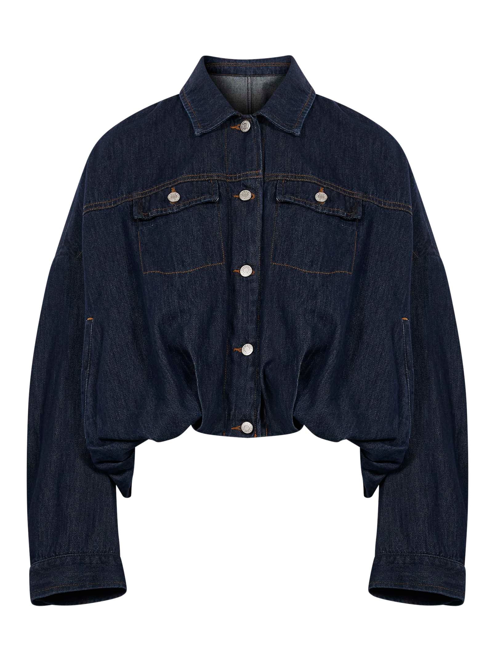 Giacca di jeans vesto in blu 