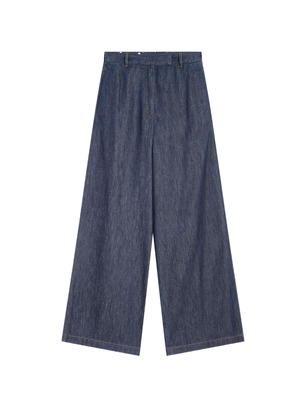 Jeans wide-leg denim indigo 