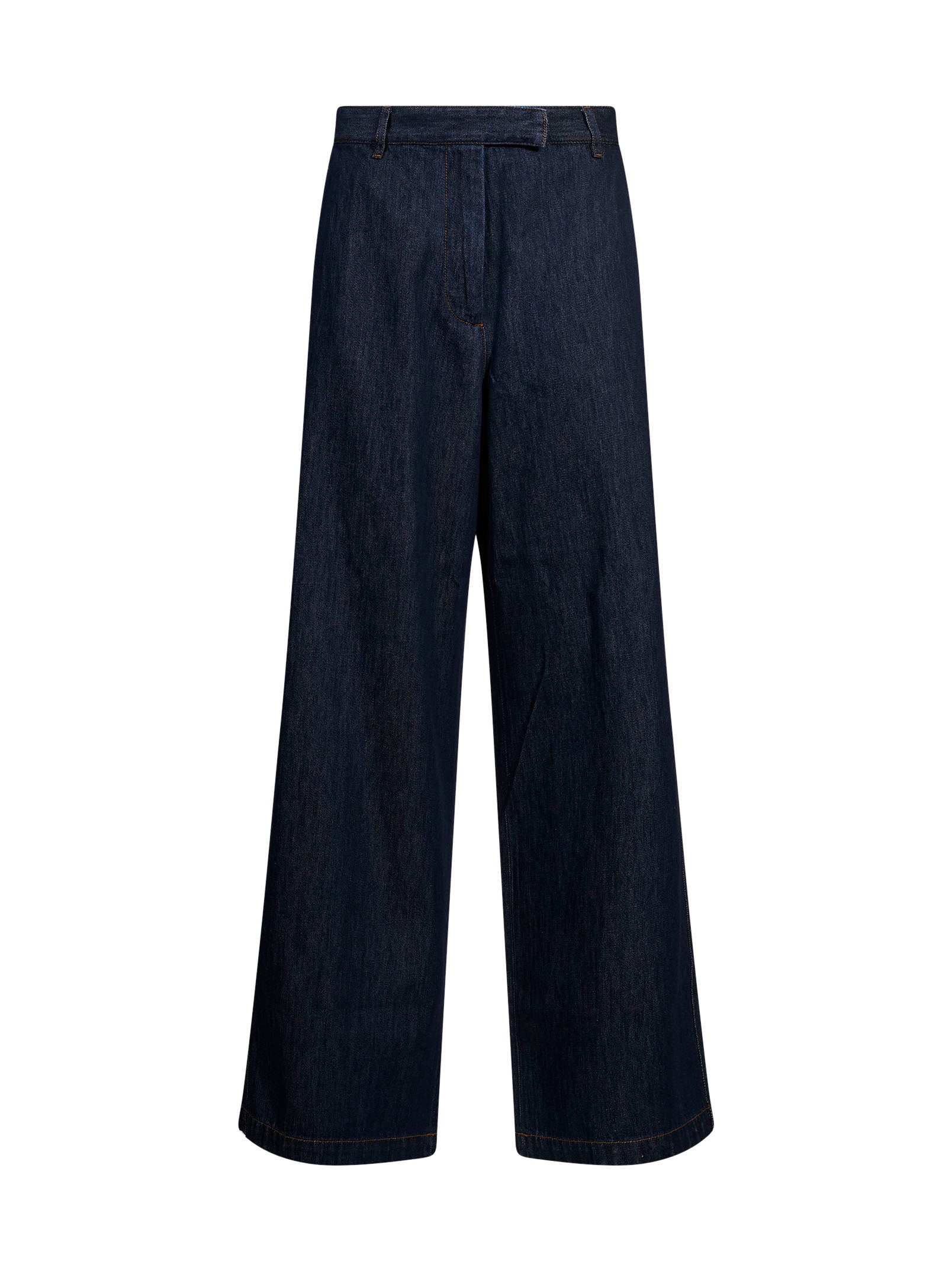 Jeans Penn Den a gamba ampia in blu 