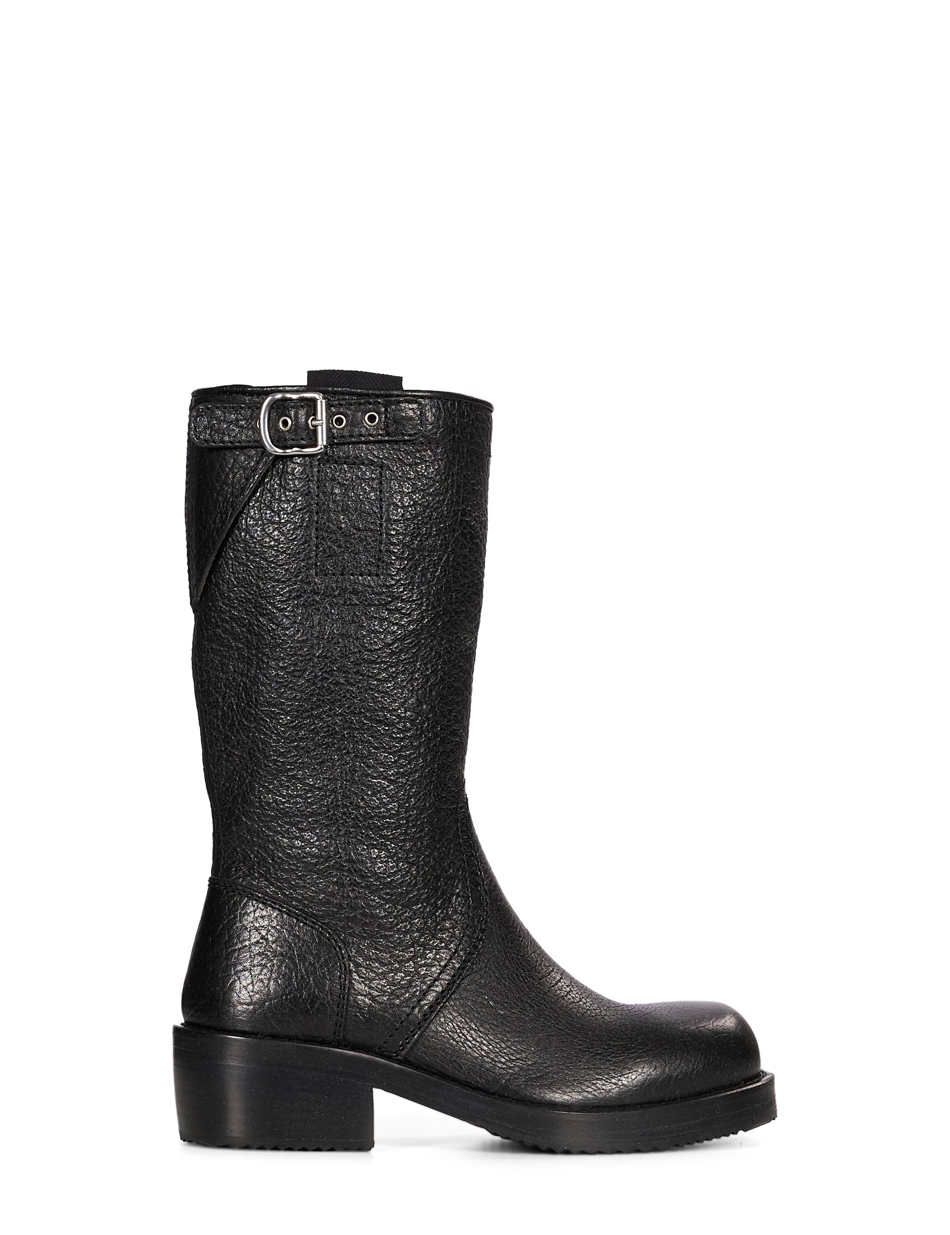 Stivali biker in nero 