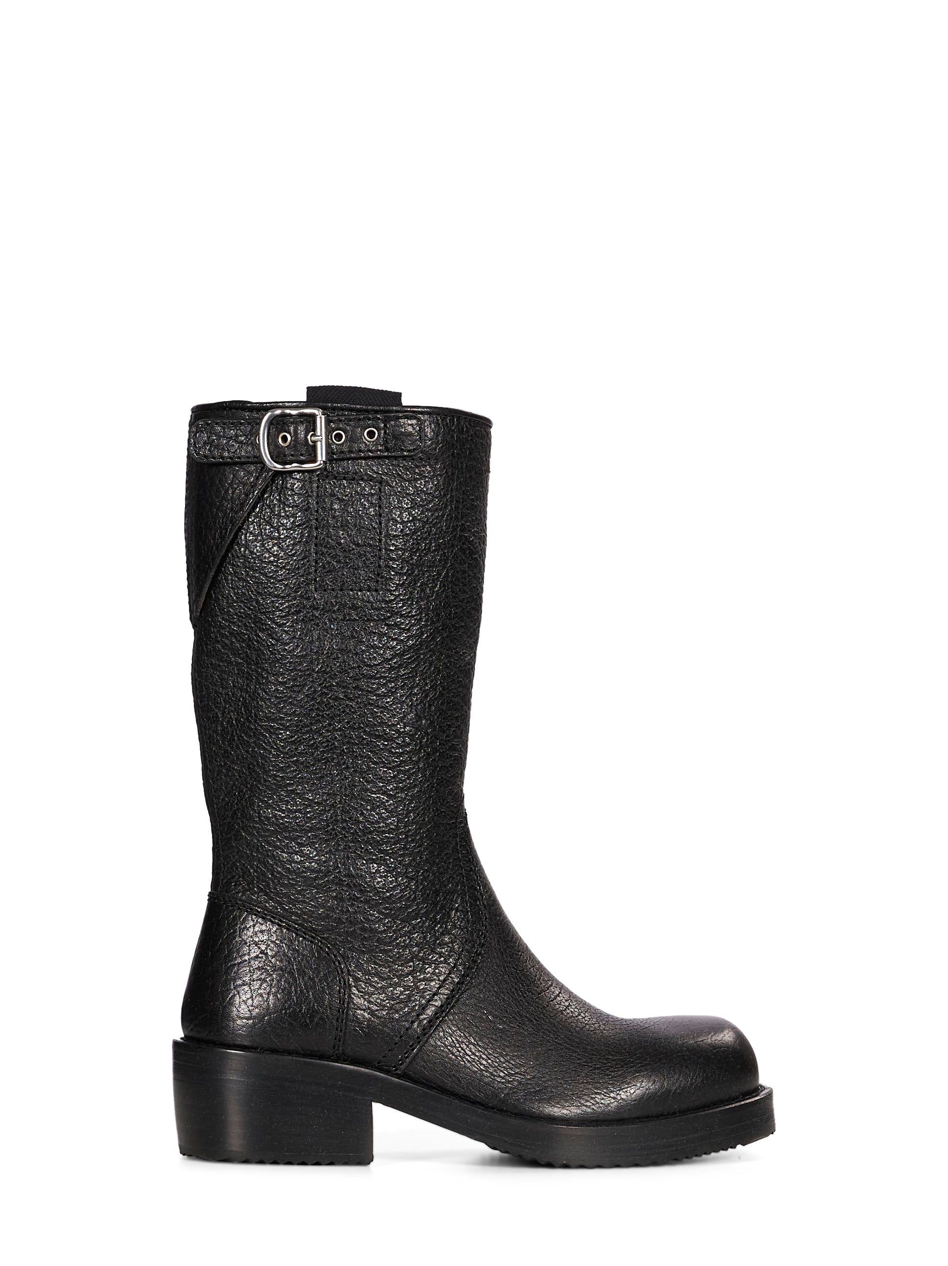 Stivali biker in nero 