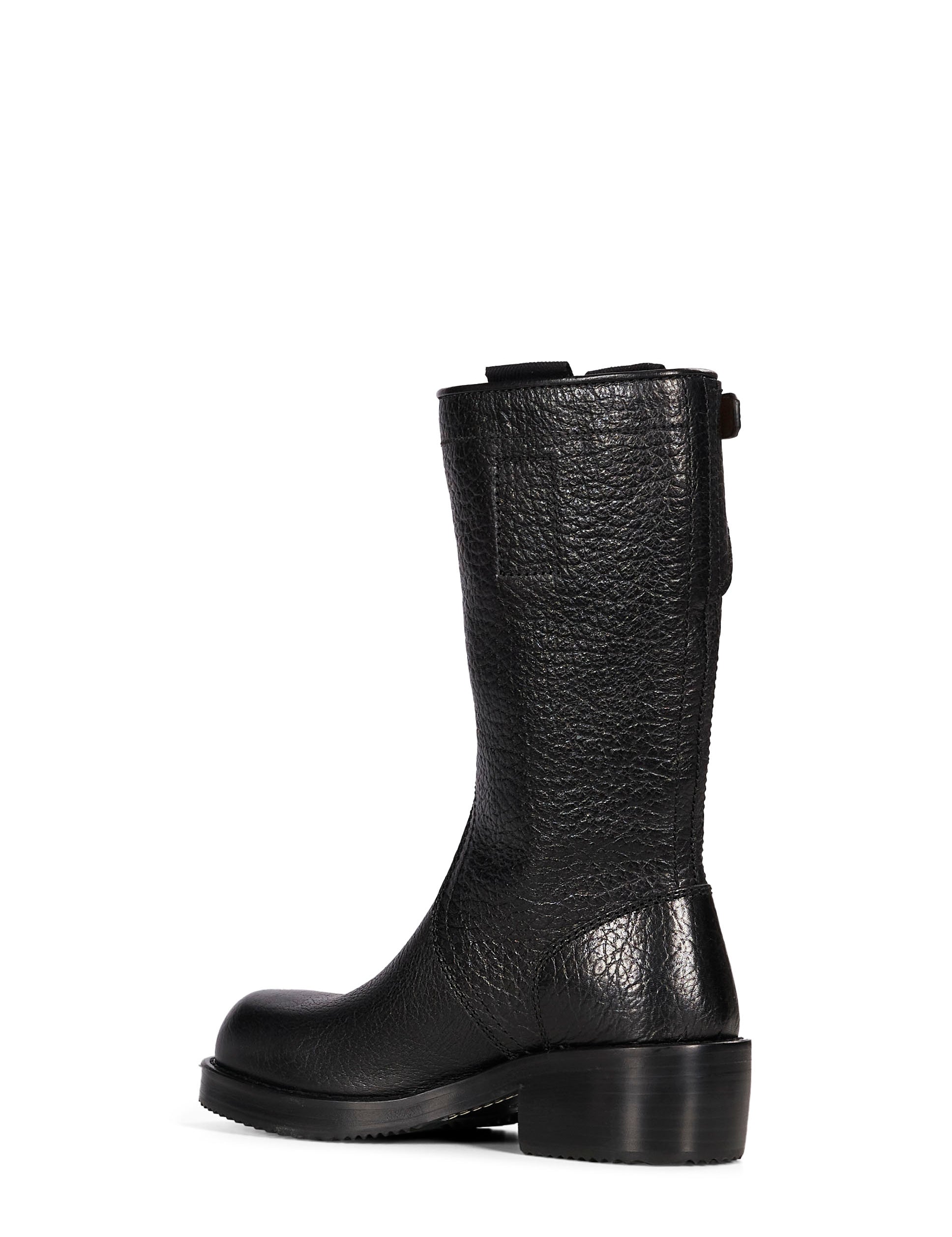 Stivali biker in nero 