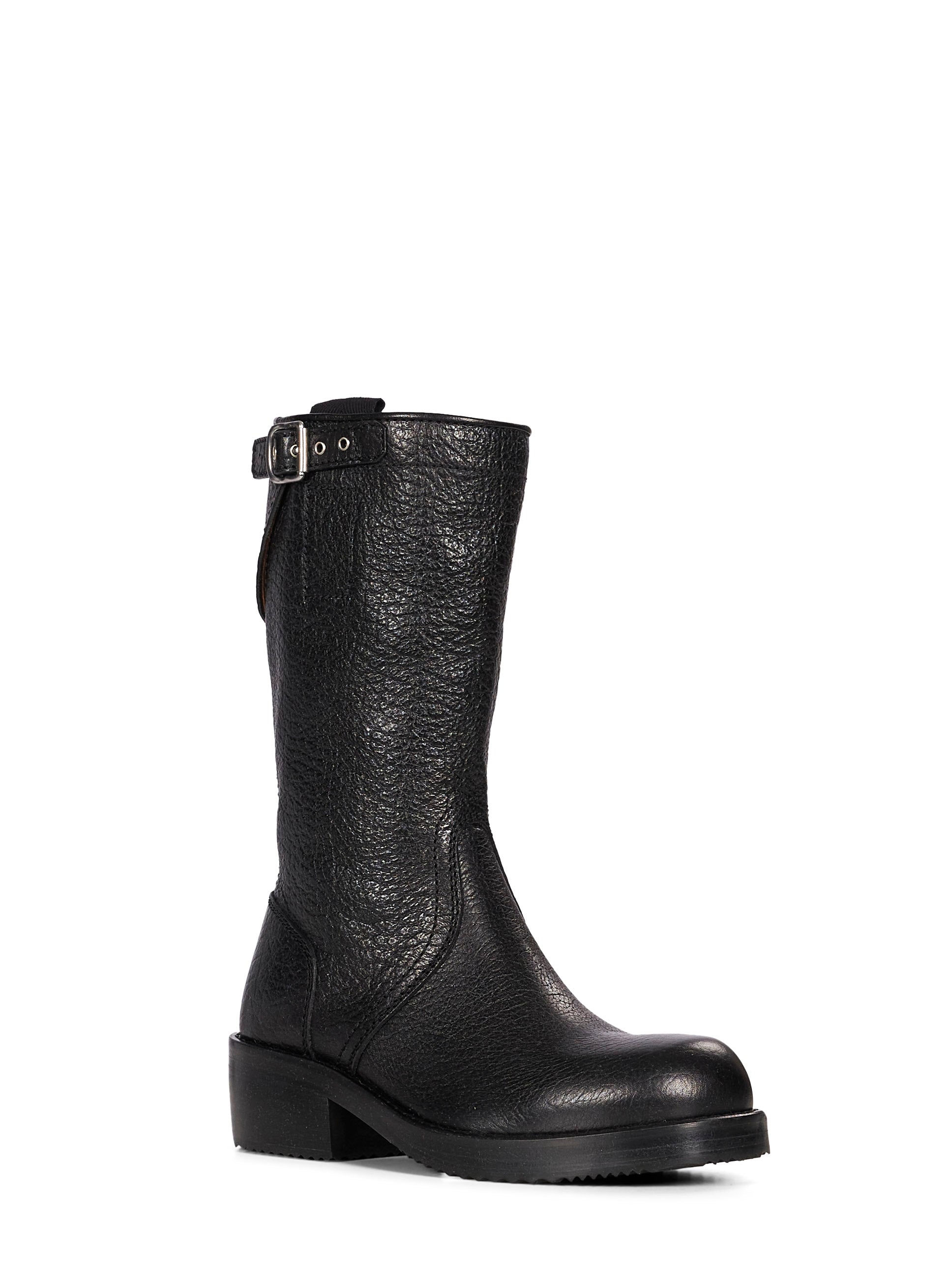 Stivali biker in nero 