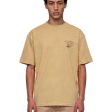 T-shirt a maniche corte con stampa Esquisse in beige 