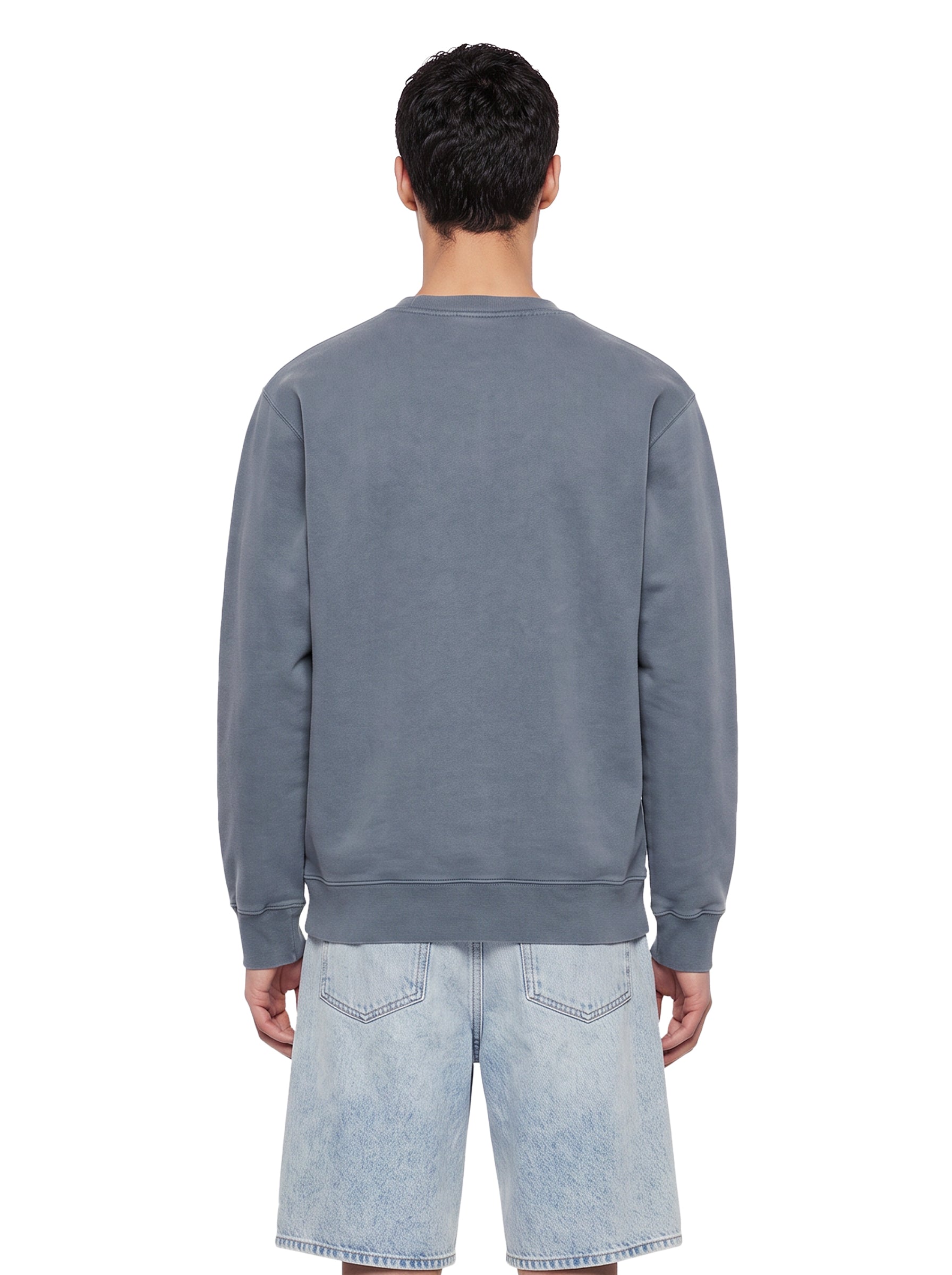 Felpa girocollo Not From Paris Madame in grigio 