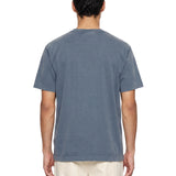 T-shirt a maniche corte con slogan in grigio 