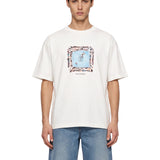 T-shirt a maniche corte Boxers Ring in bianco 