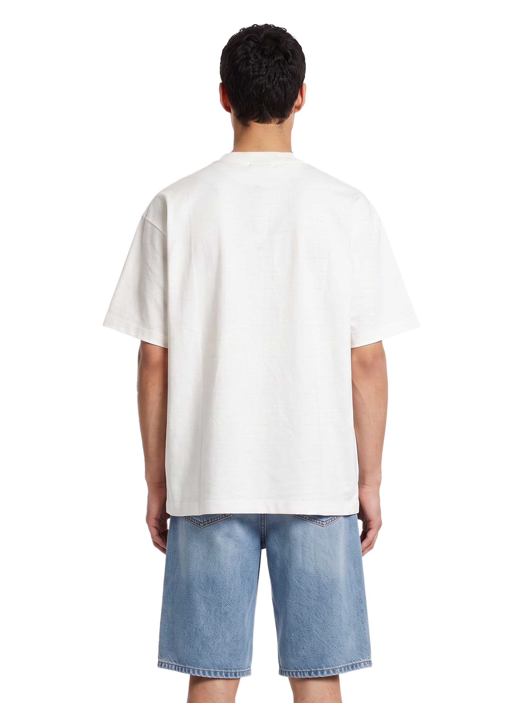 T-shirt a maniche corte Boxers Ring in bianco 