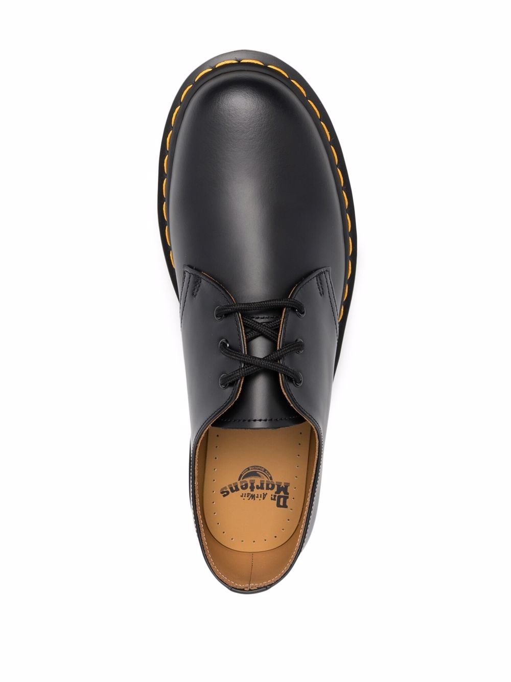 Derby stringate 1461 3-Eye in nero 