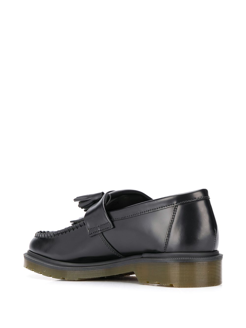 Mocassini Adrian con nappe in nero 