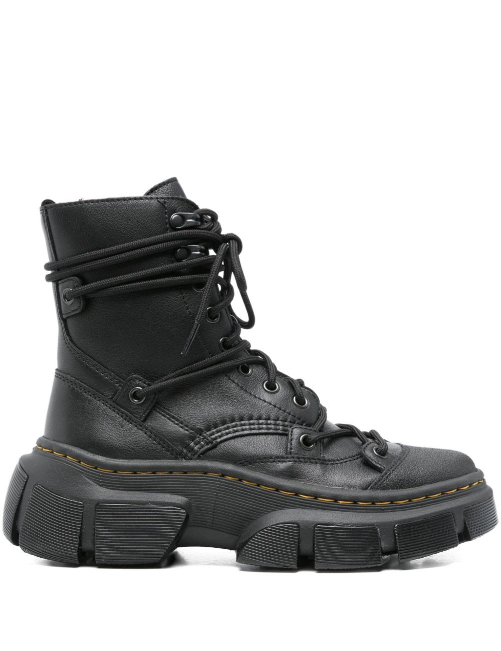 Stivali dmxl a 8 occhi in nero 