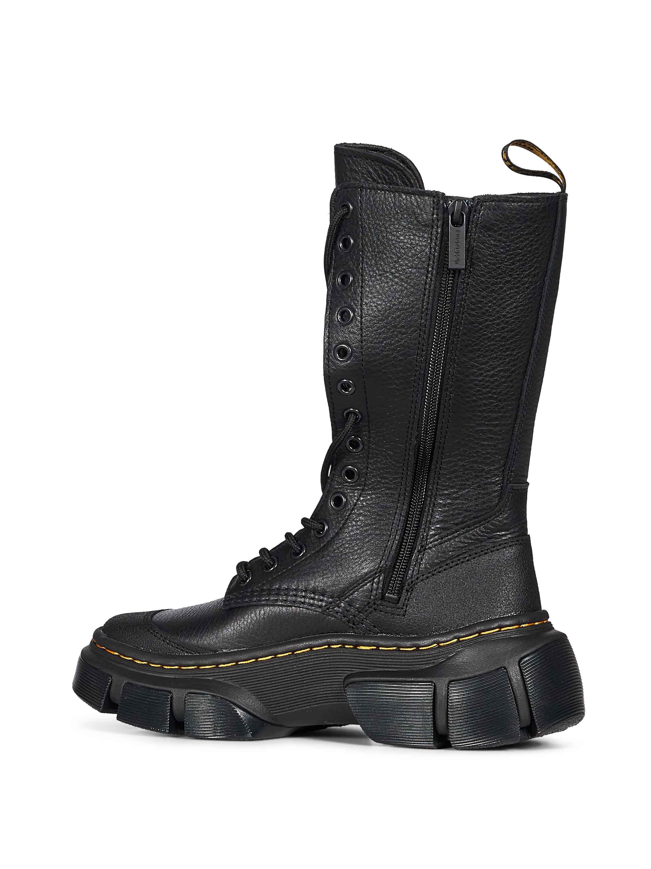 Stivali DMXL 14i platform in nero 