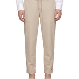 Pantaloni jogger in beige 