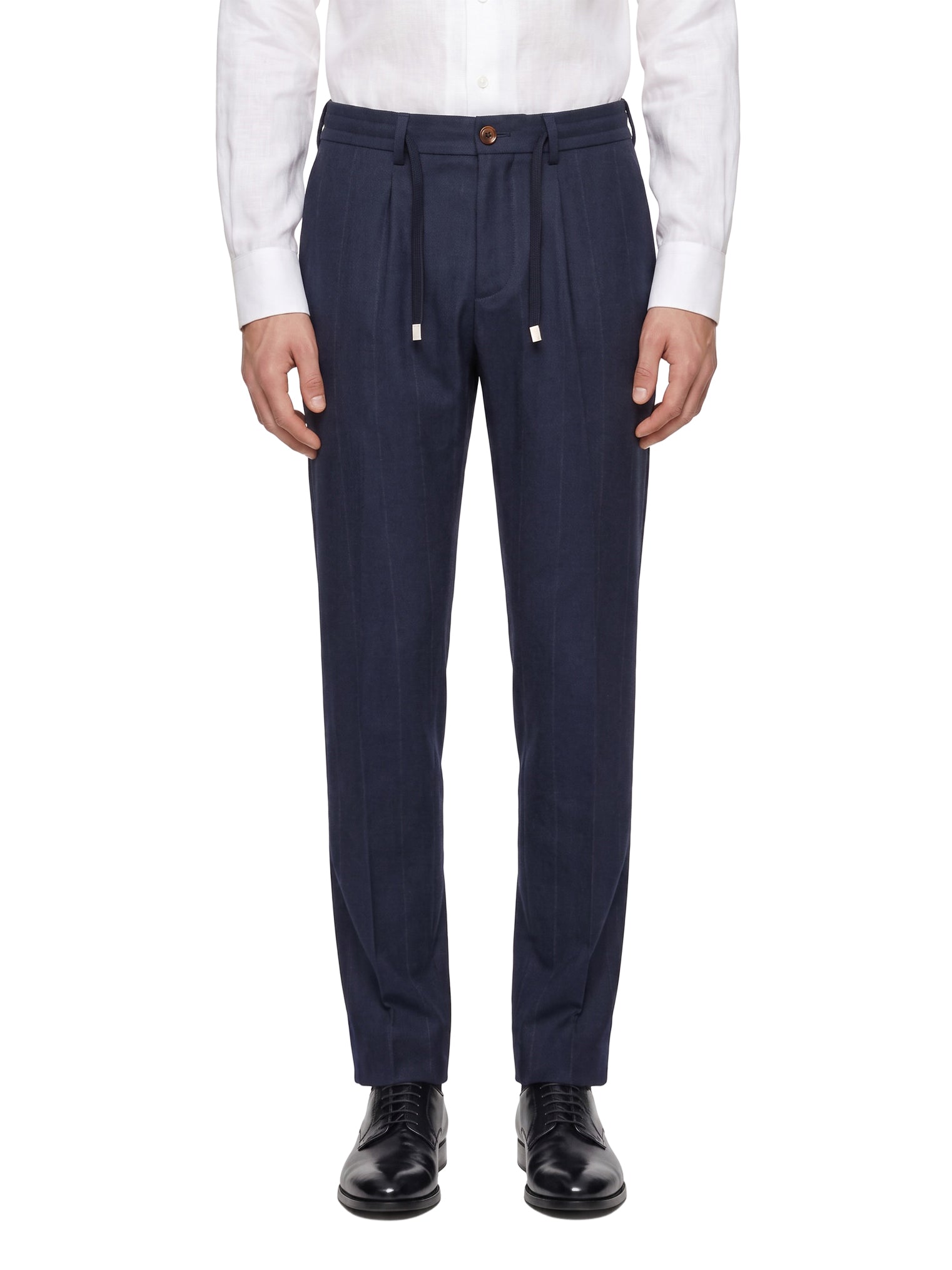 Completo soft jogger lana blu 