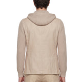 Giacca pettorina lana beige 