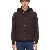 Gilet cappuccio staccabile 