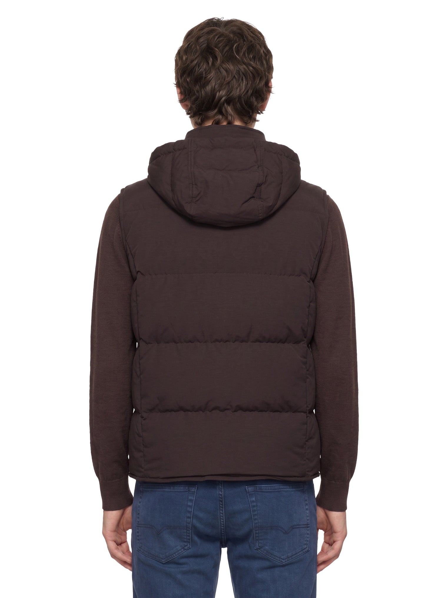 Gilet cappuccio staccabile 