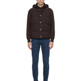 Gilet cappuccio staccabile 