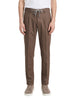 Pantaloni jogger in marrone
