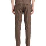 Pantaloni jogger in marrone 