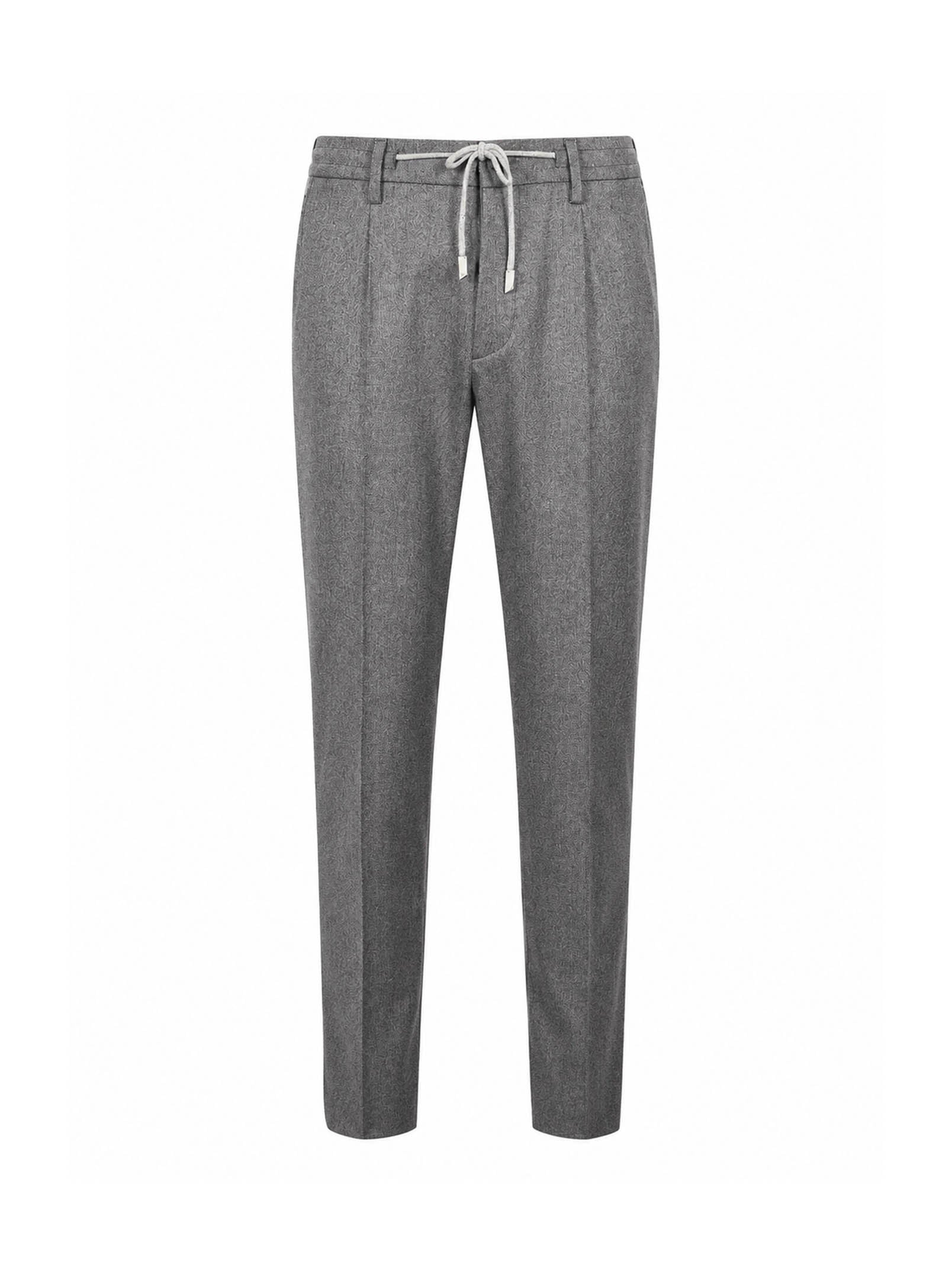 Pantaloni jogger in grigio 