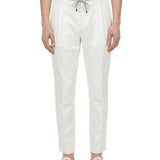 Pantalone jogger in bianco 