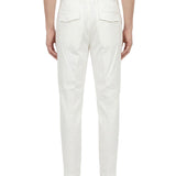 Pantalone jogger in bianco 