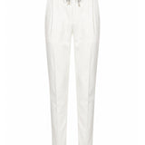 Pantalone jogger in bianco 