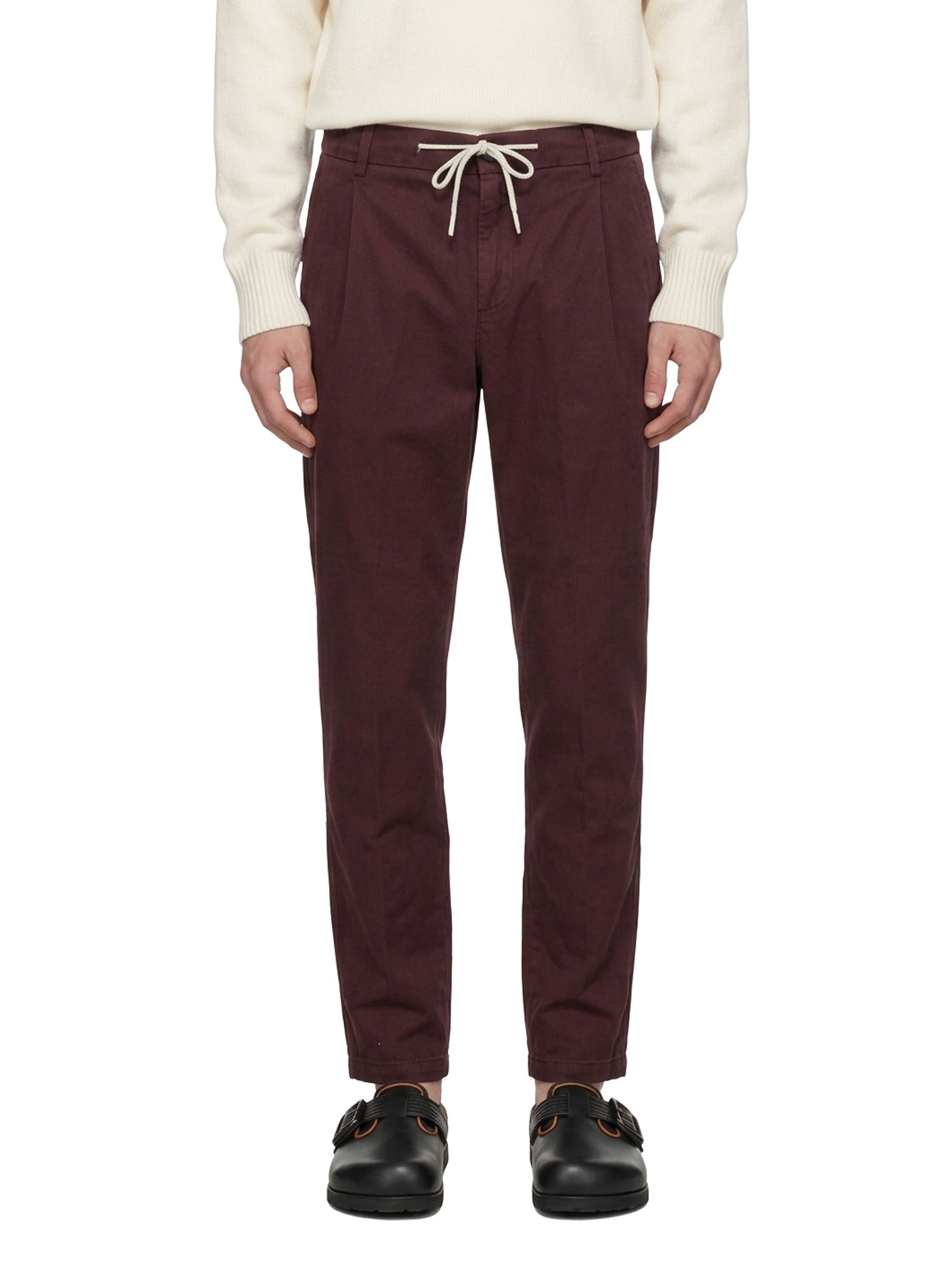Pantaloni jogger in marrone 