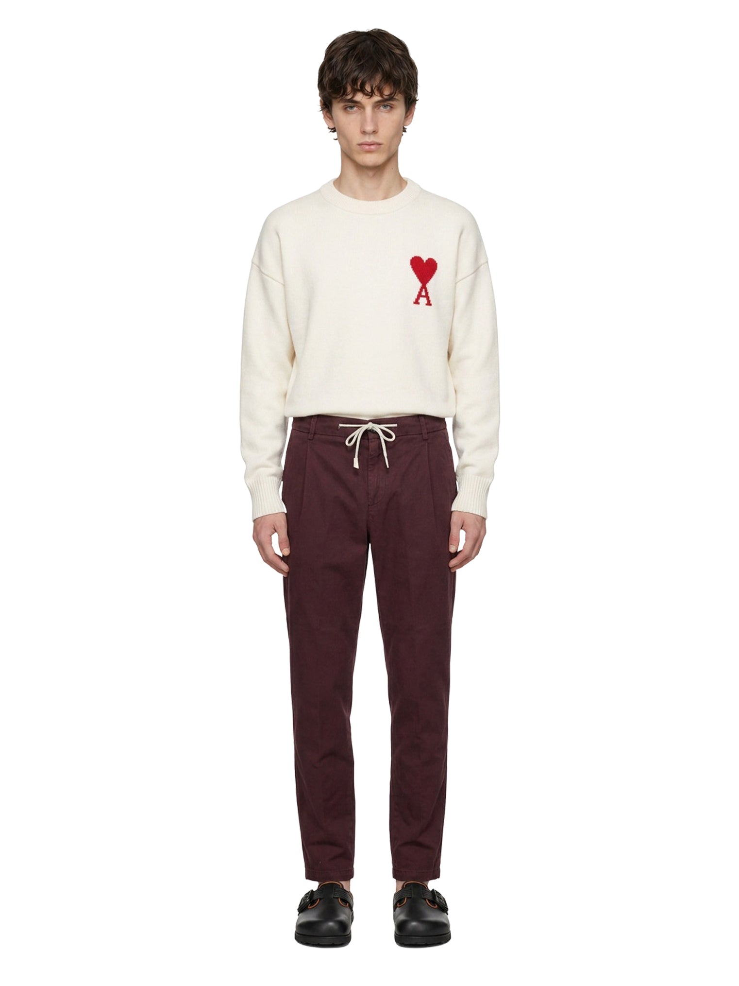 Pantaloni jogger in marrone 