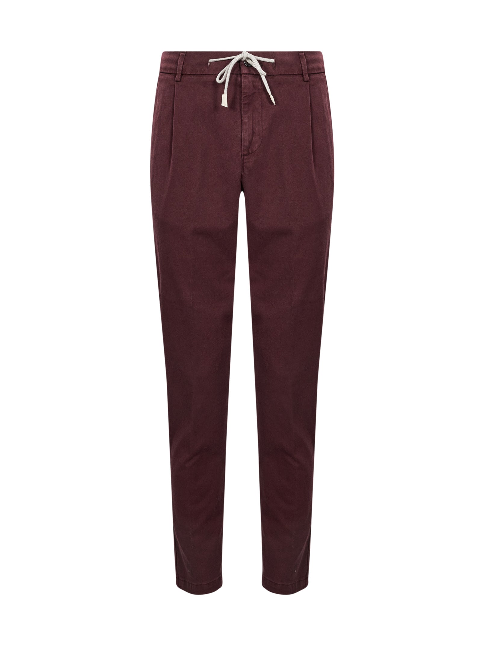 Pantaloni jogger in marrone 