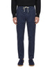 Pantaloni jogger in blu