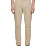 Pantaloni cinque tasche in beige 