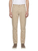 Pantaloni cinque tasche in beige