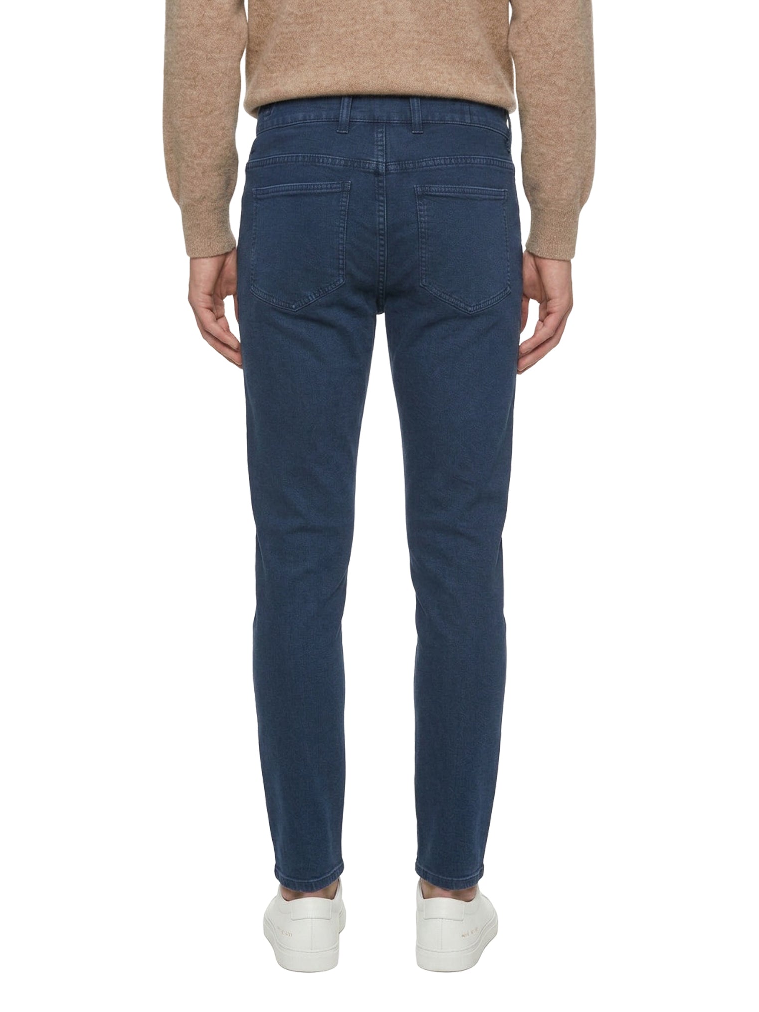 Pantaloni cinque tasche in blu 