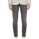 Pantalone cinque tasche in grigio 