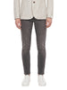 Pantalone cinque tasche in grigio