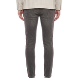 Pantalone cinque tasche in grigio 