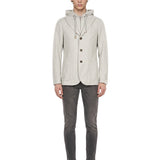 Pantalone cinque tasche in grigio 