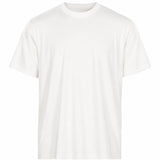 T-shirt girocollo in bianco 